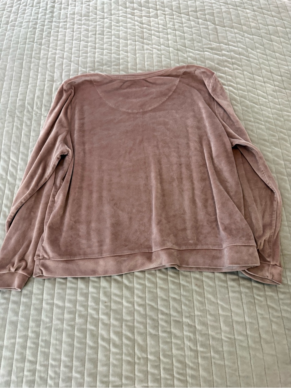 Juicy Couture Velour Pajama Set Rhinestone Y2K Loungewear Sleepwear - Size XL - Picture 5 of 12